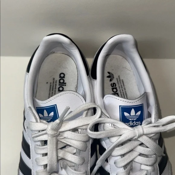 Adidas Samba OG White/Black/Gum - Women’s 9 / Men’s 7.5 - Pristine Condition - Picture 4 of 6